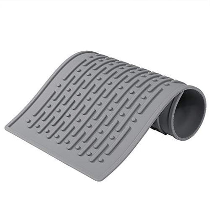 LIMNUO Silicone Dish Drying Mat Easy Clean Dishwasher,Non-Slip,Safe Heat Resistant Trivet