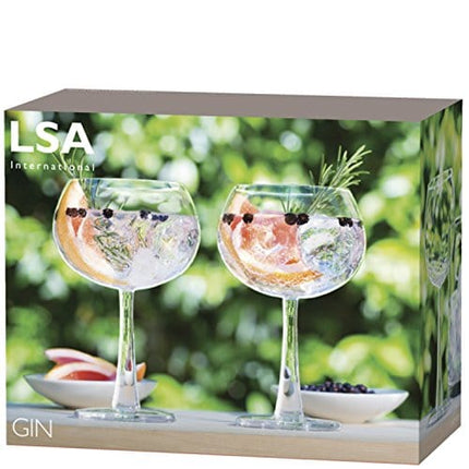 LSA International Gin Balloon Glass, 1 Count (Pack of 1), Clear