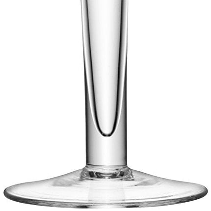 LSA International Bar Hollow Stem Flute 6.7 fl oz Clear x 2, 2 Count (Pack of 1)