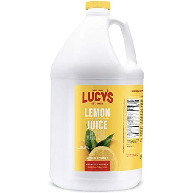 Lucy's Family Owned - Lemon Juice, 1 Gallon (128oz.)