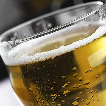 Pint Glasses,20 OZ British Beer Glass,Classics Craft Beer Glass,Prime Beer Drinking Glasses Tumbler Set of 2, Pub Beer Glasses,Unique Beer Drinking Glasses Easy Stacking in The Cupboard