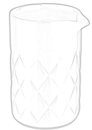 Stainless Steel Mixing Glass-Premium Mixing Glass Bartending-Double Wall Bar Tools-Easy Stirring with Unbreakable -Keeps Drinks Hot or Cold-18 oz 550ml-Great Gift Idea