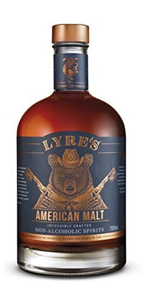 Lyre's American Malt Non-Alcoholic Spirit - Bourbon Style | Award Winning | 23.7 Fl Oz