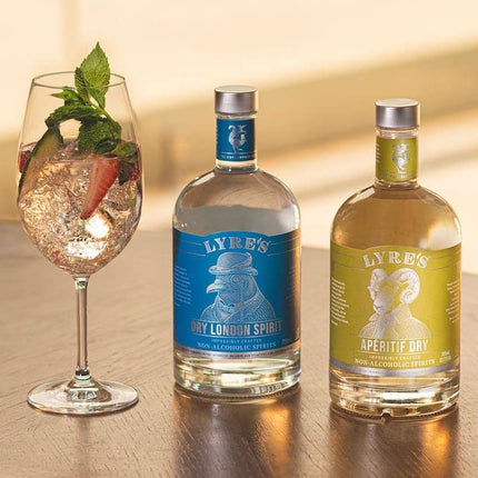 Lyre's Aperitif Dry Non-Alcoholic Spirit - Dry Vermouth Style | Award Winning | 23.7 Fl Oz