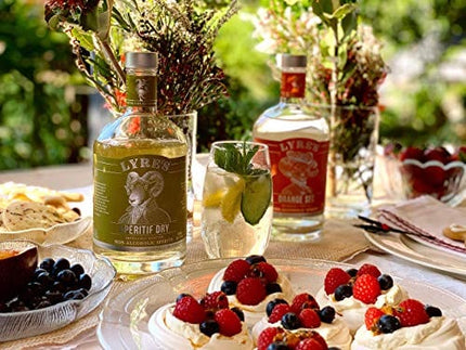 Lyre's Bianco Spritz Non-Alcoholic Set (Pack of 2) | Orange Sec (Triple Sec Style) & Aperitif Dry (Dry Vermouth Style) | Award Winning | 23.7 Fl Oz