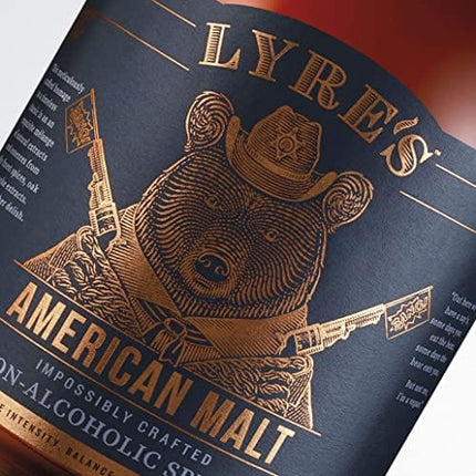 Lyre's Lynchburg Set - Non-Alcoholic Spirit Set (Pack of 2) | Orange Sec (Triple Sec Style) & American Malt (Bourbon Style) | Award Winning | 23.7 Fl Oz x 2