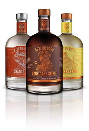 Lyre's Mai Tai Non-Alcoholic Set (Pack of 3) | Orange Sec (Triple Sec Style), White Cane (White Rum Style) & Dark Cane (Dark Rum Style) | Award Winning | 23.7 Fl Oz
