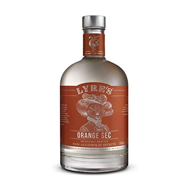 Lyre's Orange Sec Non-Alcoholic Spirit - Triple Sec Style | Award Winning | 23.7 Fl Oz