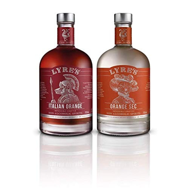 Lyre's Summer Spritz Non-Alcoholic Set (Pack of 2) | Orange Sec (Triple Sec Style) & Italian Orange (Aperitivo Style) | Award Winning | 23.7 Fl Oz USD$7198