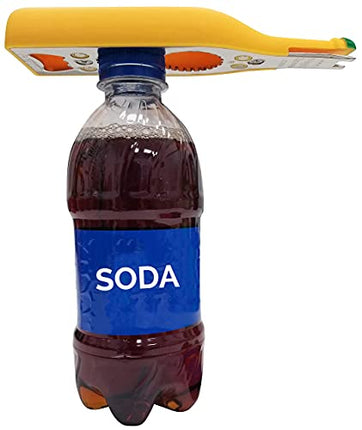 Open Soda & Water Plastic Caps EZ | Bottle Opener | Soup Pull Tab | Arthritis Helpers | Elderly | mO EXTREME | Fridge Magnetic | Ergonomic | Weak Hands Help | Bottle Opener Gift | Magnets-Twist off ez