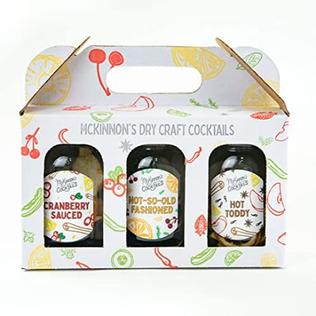McKinnon’s Dry Craft Cocktails Bourbon Trio Infusion Kit