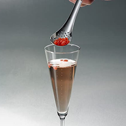 Mercer Culinary Spherification Spoon, Silver