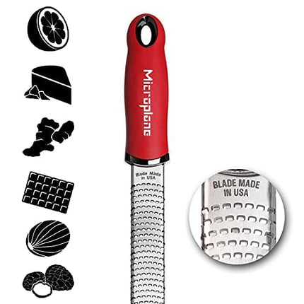 Microplane Premium Classic Zester Grater - Red