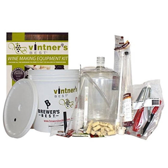 Midwest Homebrewing and Winemaking Supplies-HOZQ8-1644 Starter Equipment Kit w/ Better Bottle & Double Lever Corker