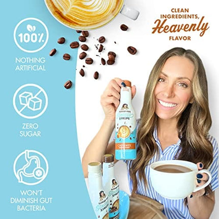 Miss Mary’s Sinless Syrups Classic Collection - Sugar Free Coffee Syrup, No Sugar, Keto Friendly, Plant Based, Natural Ingredients, No Artificial Sweetener, Madagascar Vanilla, Caramel, Mocha, 3 Pack