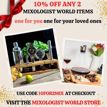 24 oz Bartender Kit with Stand - Professional Cocktail Shaker Set Mixology Home Bar Accessories Set 12 Pieces Drink Shaker with Martini Mimosa Recipes