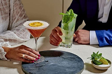 Mocktails Uniquely Crafted Alcohol Free Free Karma Sucra Mockapolitan | Non-Alcoholic, Low Calorie, Vegan, Alcohol Alternative | 6.8 Fluid Ounce Pack of 12