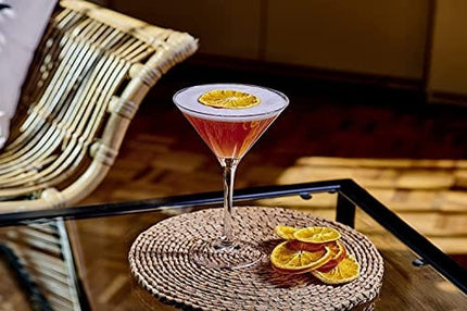 Mocktails Uniquely Crafted Alcohol Free Free Karma Sucra Mockapolitan | Non-Alcoholic, Low Calorie, Vegan, Alcohol Alternative | 6.8 Fluid Ounce Pack of 12