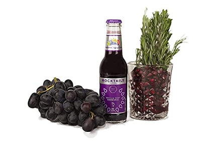 Mocktails Uniquely Crafted Alcohol Free Sevilla Red Sansgria | Non-Alcoholic, Low Calorie, Vegan, Alcohol Alternative Drink | 6.8 Fluid Ounce Pack of 12