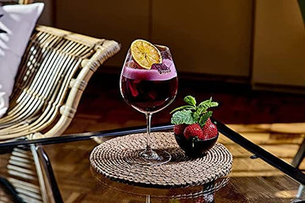 Mocktails Uniquely Crafted Alcohol Free Sevilla Red Sansgria | Non-Alcoholic, Low Calorie, Vegan, Alcohol Alternative Drink | 6.8 Fluid Ounce Pack of 12