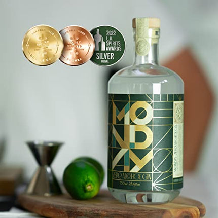 MONDAY Zero Alcohol Gin – An Award Winning Non-Alcoholic Spirit with Zero Carbs, No Sugar, 0 Calories - 750ml