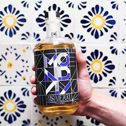 MONDAY Zero Alcohol Mezcal – An Award Winning Non-Alcoholic Spirit with Zero Carbs, No Sugar, 0 Calories - 750ml