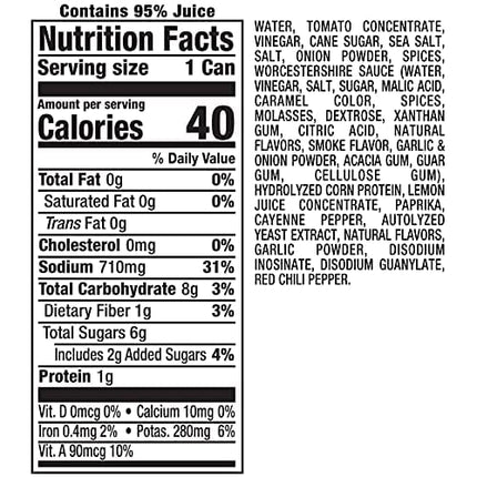 Mr & Mrs T Original Bloody Mary Mix, 5.5 fl oz cans (Pack of 24)
