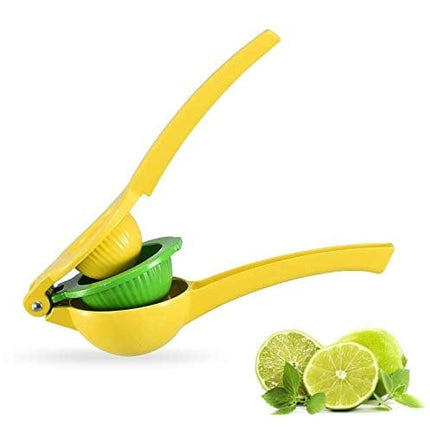 Mr Rudolf Manual Juicer Citrus Lemon Squeezer - Hand Fruit Juicer Lime Press,Professional Hand Juicer Kitchen Tool,Yellow