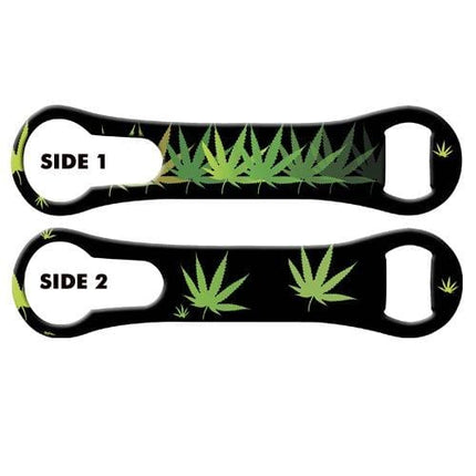 Green Is the New Black V-Rod Bottle Opener