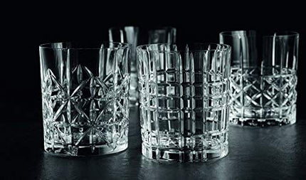 Nachtmann Highland Whisky Tumbler, Set of 4, Clear -