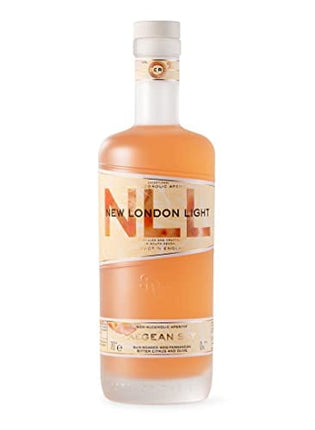 New London Light ‘Aegean Sky’ │0% Non-Alcoholic Aperitif, 70cl │Bitter citrus, olive and Mediterranean flavors…