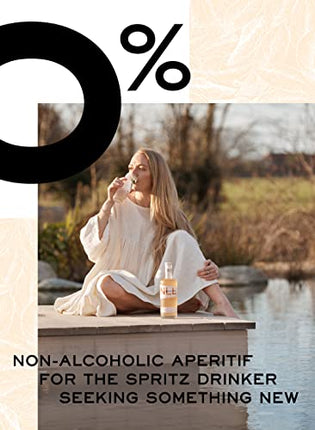 New London Light ‘Aegean Sky’ │0% Non-Alcoholic Aperitif, 70cl │Bitter citrus, olive and Mediterranean flavors…