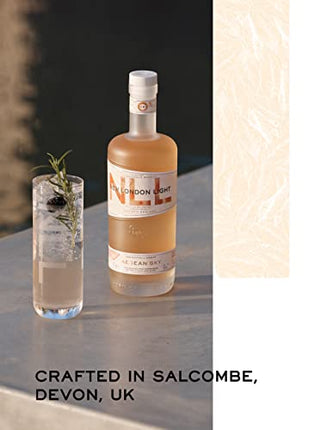 New London Light ‘Aegean Sky’ │0% Non-Alcoholic Aperitif, 70cl │Bitter citrus, olive and Mediterranean flavors…