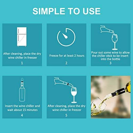 Advanced Mixology 3-in-1 Newward Wine Chiller Stick