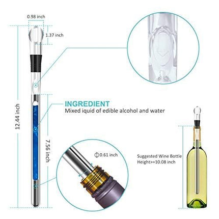 Advanced Mixology 3-in-1 Newward Wine Chiller Stick