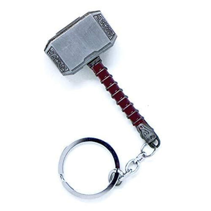 Nidavellir 2-Pack Mjolnir Keychain Bottle Opener Infinity Gauntlet Keychain Bottle Opener, Thor Hammer Keychain Bottle Opener Thanos Glove Keychain Bottle Opener
