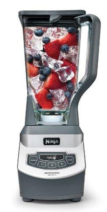 Ninja Professional Countertop Blender with 1100-Watt Base, 72 Oz Total Crushing Pitcher and (2) 16 Oz Cups for Frozen Drinks and Smoothies (BL660), Gray