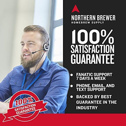 Northern Brewer - Brew. Share. Enjoy. HomeBrewing Starter Set, Equipment and Recipe for 5 Gallon Batches (Hank's Hefeweizen)