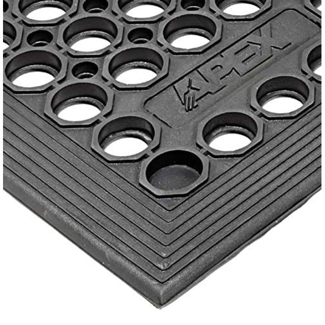 Notrax - T30S0033BL T30 Competitor Workstation Mat, for Home or Business, 3' X 3' Black