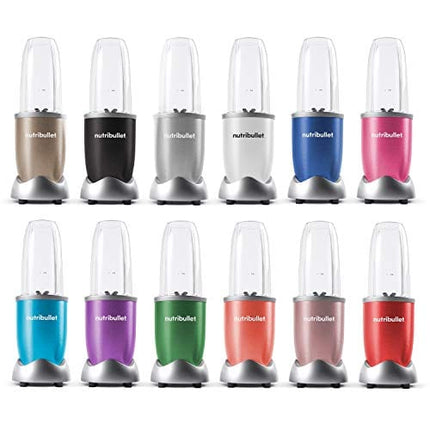 NutriBullet Pro - 13-Piece High-Speed Blender/Mixer System with Hardcover Recipe Book Included (900 Watts)