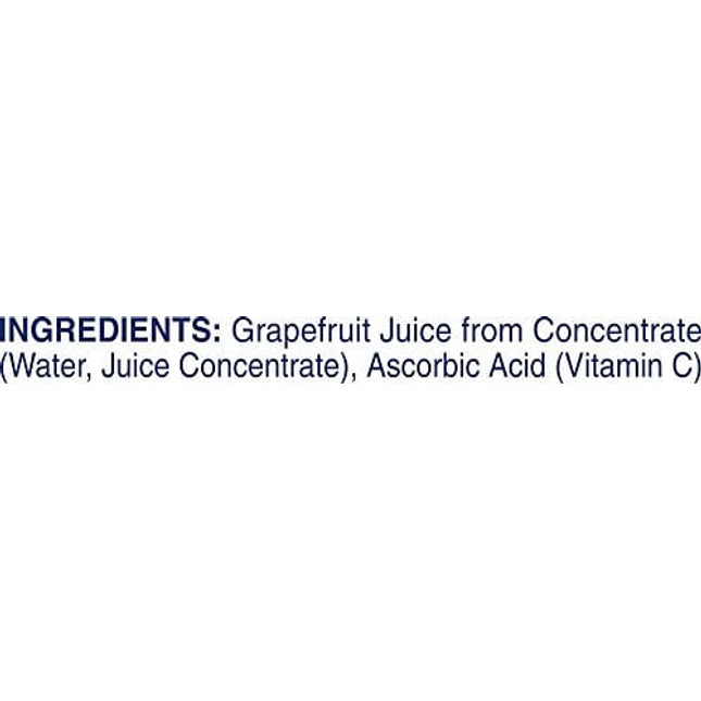 Ocean Spray 100% White Grapefruit Juice Mini Cans, 5.5 Ounce (Pack of 48)