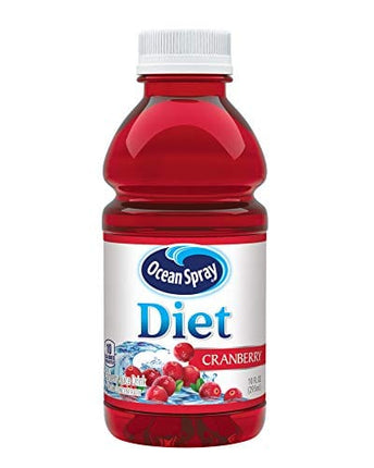 Ocean Spray Diet Cranberry Juice Drink, 10 Ounce Bottle (Pack of 6)