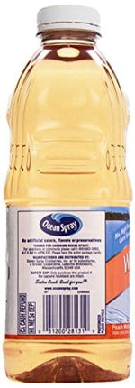 Ocean Spray White Cran-Peach Juice Drink, 64 Ounce Bottle