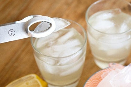 Outset Stainless Steel Ice Tongs, 8-Inch Length, Model: