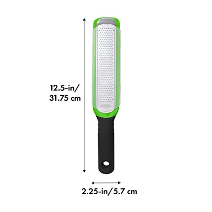 OXO Good Grips Etched Zester and Grater Green