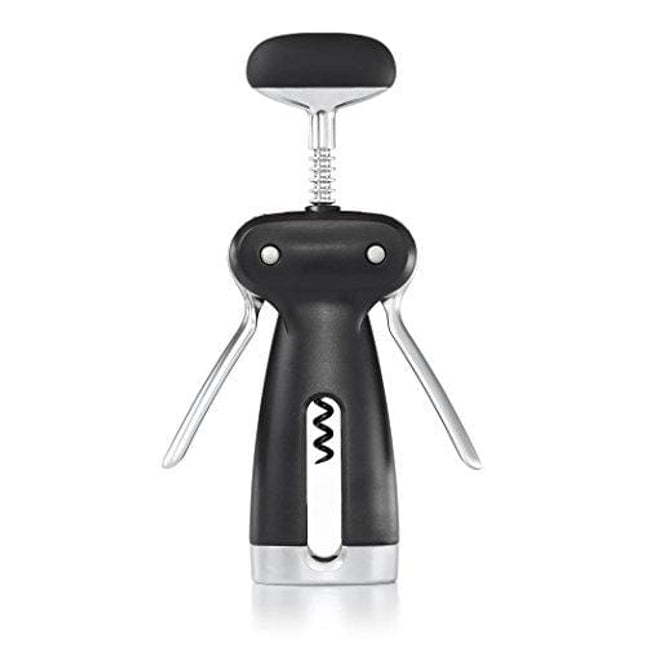 OXO SteeL Winged Corkscrew with Removable Foil Cutter
