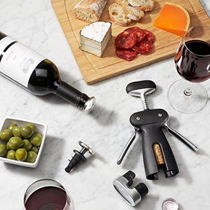 OXO SteeL Winged Corkscrew with Removable Foil Cutter