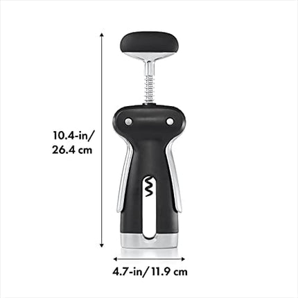 OXO SteeL Winged Corkscrew with Removable Foil Cutter