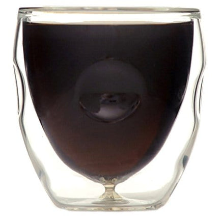 Ozeri Moderna Artisan Series Double Wall Beverage and Espresso Shot Glasses, 2-Ounce, Set of 4