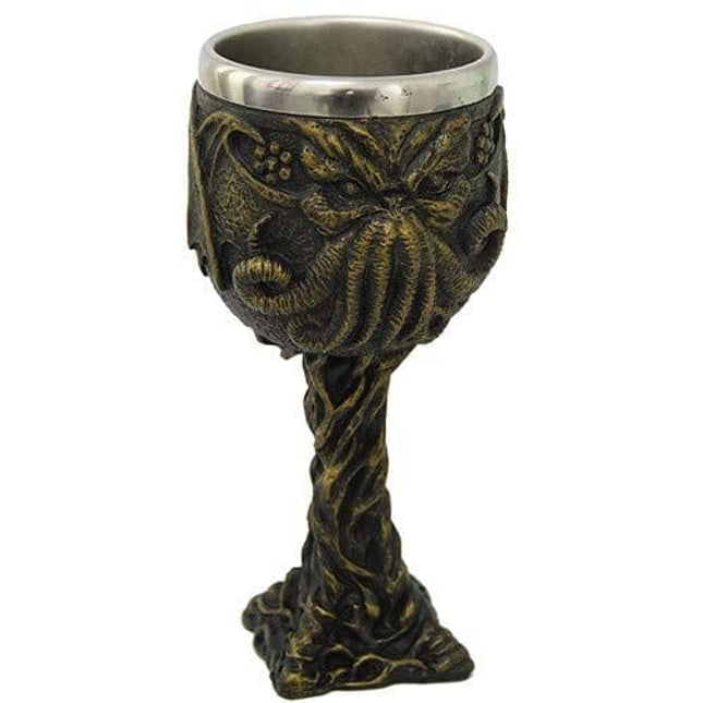 Pacific Giftware 6.75 Inches The Call of Cthulhu Cthulhu Octopus Resin Drinking Wine Goblet